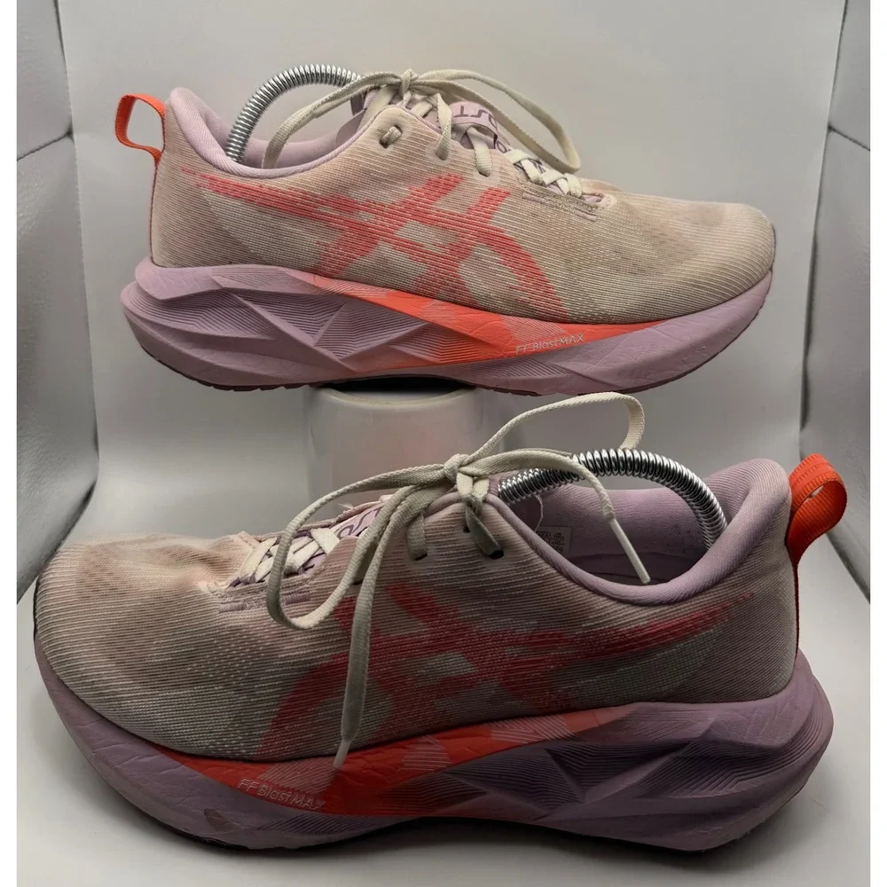 Asics Novablast 4 Running Shoes Womens 10.5 Pink 1012B765 Good FF Blast Plus Eco
